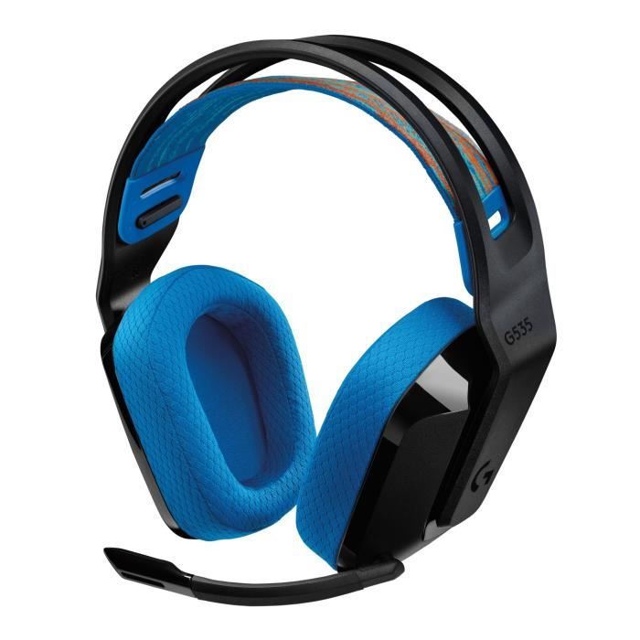 Gaming Headset - Wireless - LOGITECH G - G535 LIGHTSPEED - PC & PS5 - Black/Blue