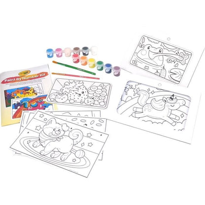 CRAYOLA Paint by Number Kit - 6 Painting Templates - Ages 5+