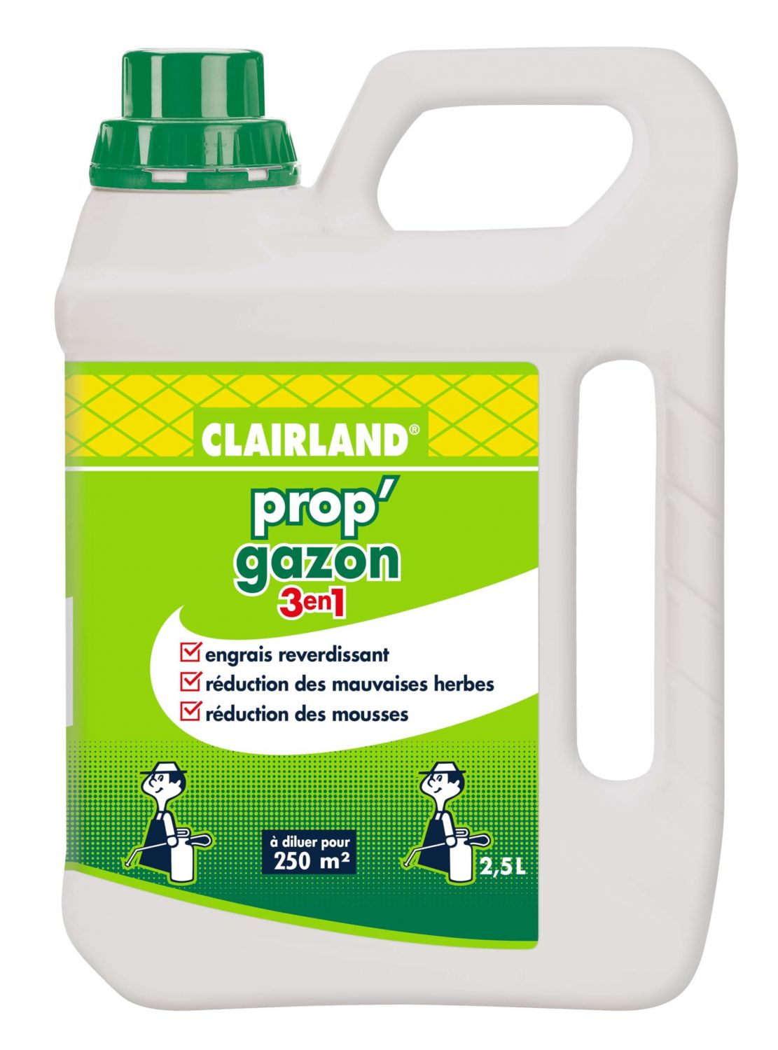 Prop'Gazon 3 in 1 Liquid Lawn Fertilizer - Clairland - Concentrate 2.5 L
