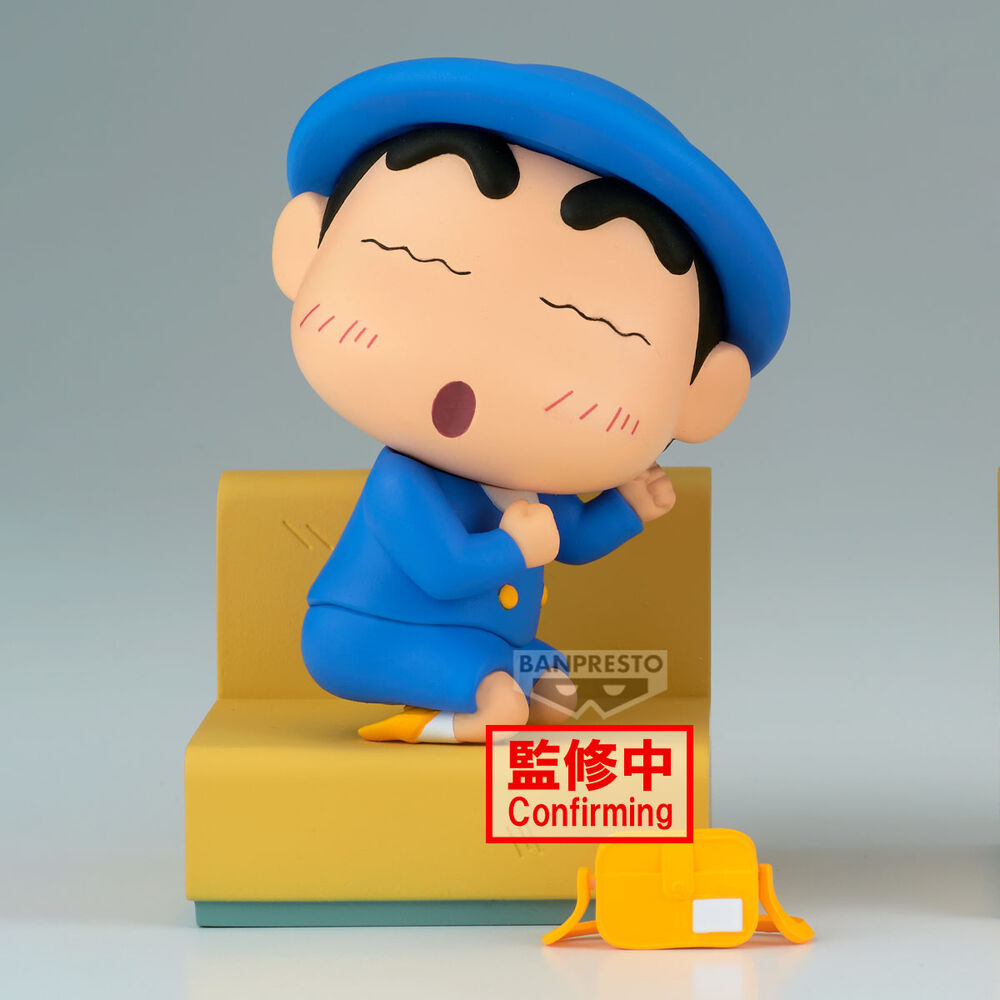 Crayon Shinchan Nakayoshi Memories Let's Go To Kindergarten Shinnosuke figure 10cm