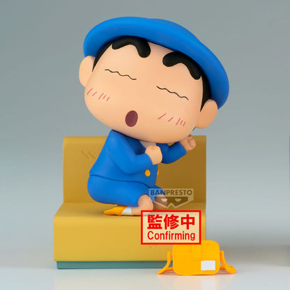 Crayon Shinchan Nakayoshi Memories Let's Go To Kindergarten Shinnosuke figure 10cm