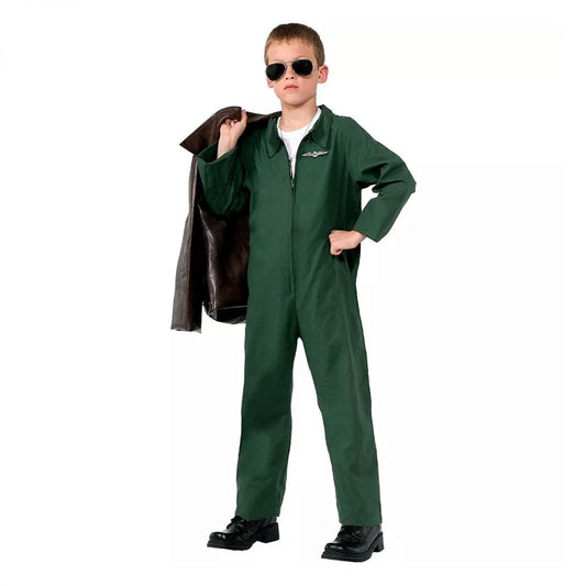 Air Force Child Costume Jumpsuit Medium