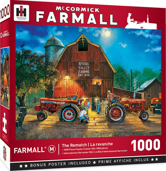 Farmall Tractors The Rematch 1000 Piece Jigsaw Puzzle