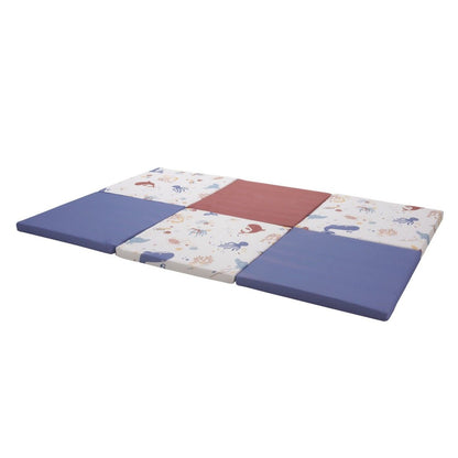TINEO Maxi Rug Malin Treasures of the ocean 5 in 1 - Scalable - Removable cover - 180x200 cm -