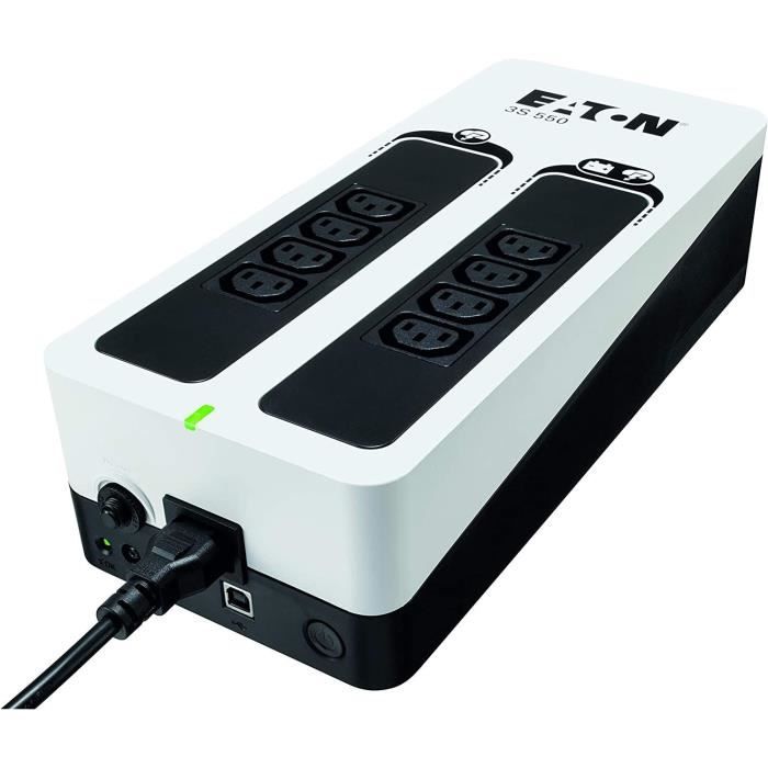 EATON 3S 550 IEC Inverter, power strip, surge arrester - 8 sockets