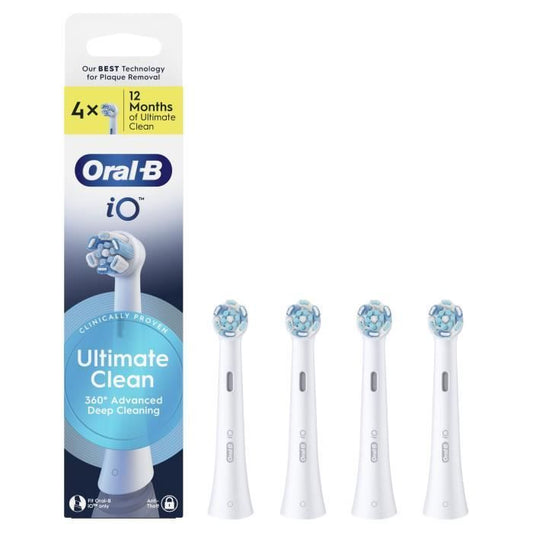 Brushes - ORAL-B - IO refills Ultimate Clean - Pack of 4 - White