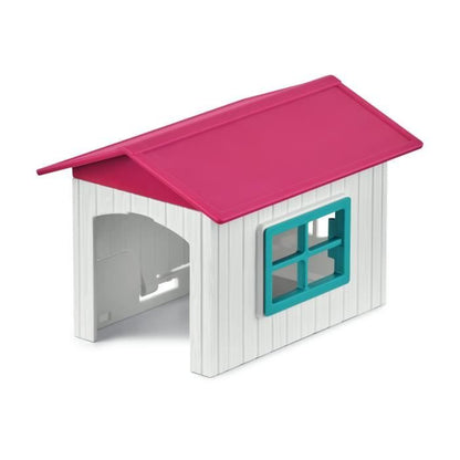 Box with Hanoverian Mare and Australian Shepherd, Horse Figurine and Accessories, SCHLEICH 72218 Horse Club, from 5 years old