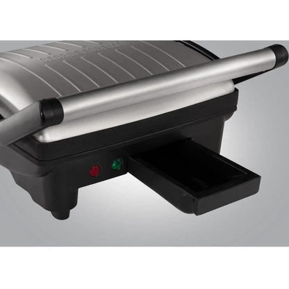 Flexe Grill 180 ° George Foreman 26250-56 - 2 in 1 grill and plancha - 1800W - Premium design stainless steel - Practical storage