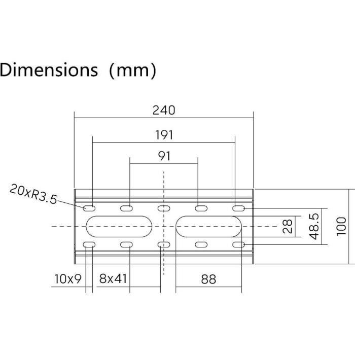 Fixed TV support - SLIM - Stell - SHO 4200