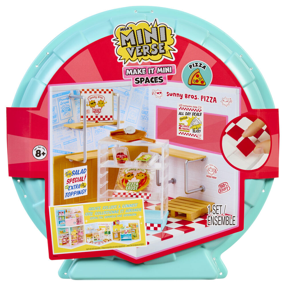 Miniverse Make It Mini Spaces Pizzeria playset