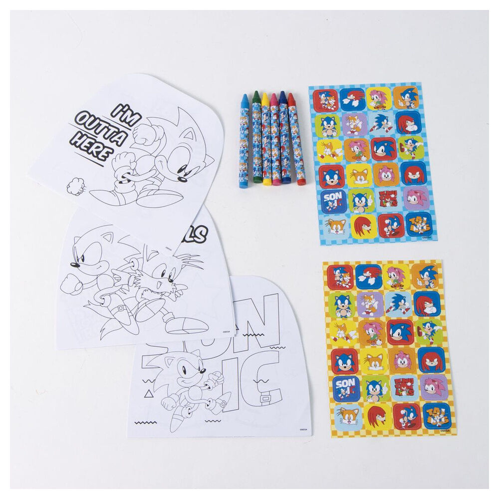 Sonic the Hedgehog Colouring activity book