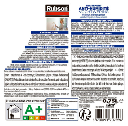 RUBSON Treatment Interior Wet Walls Colorless 0.75l