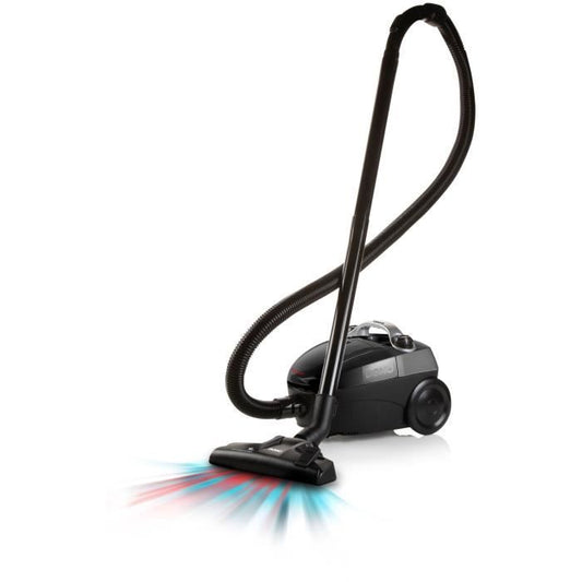Domo do1033S - Compact vacuum cleaner with 450W bag - HEPA10 filter. Radius of action 7m. 1.5L bagcacity.
