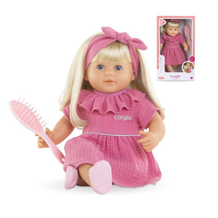 COROLLE doll - Jade - 36 cm - Easy to style hair - Vanilla scent