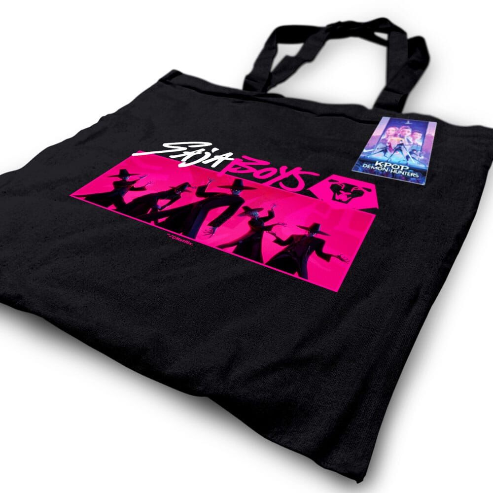 Kpop Demon Hunters Saja Boys shopping bag