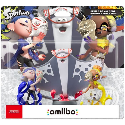 Amiibo Figure - Pasquale, Raimi & Angie | Splatoon Collection