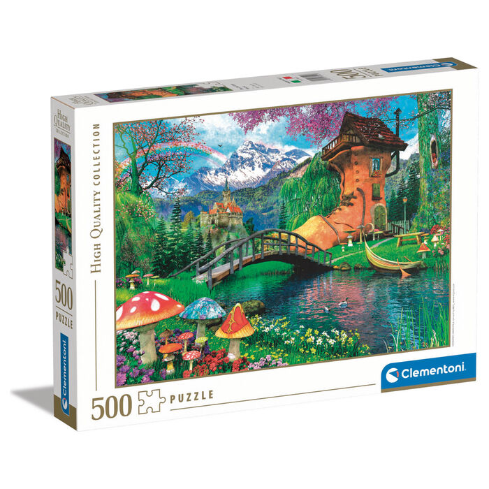 The Old Shoes House puzzle 500pcs