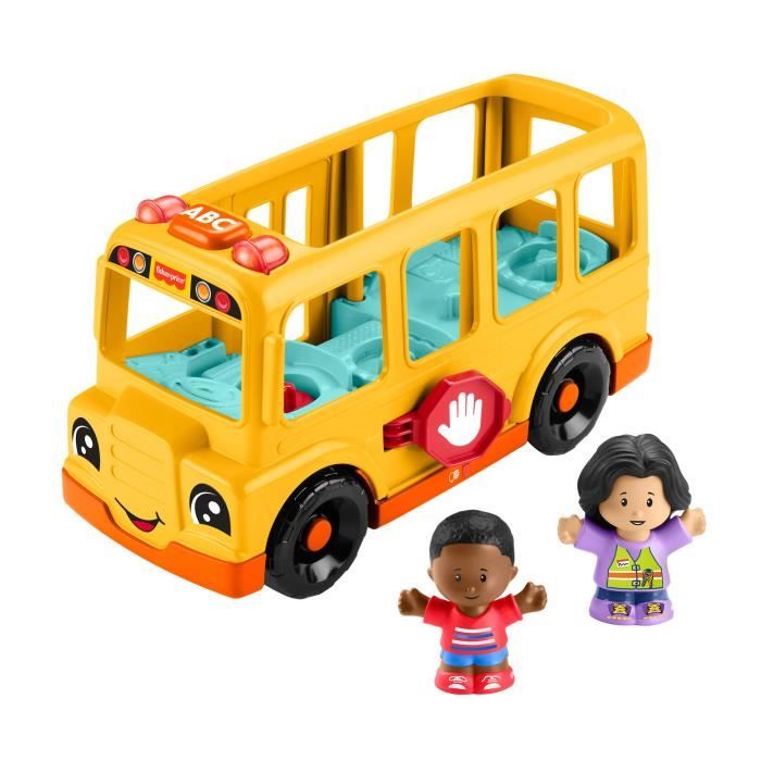 Fisher-Price Little People-The School Bus-Musical Push-Along Vehicle HYT03