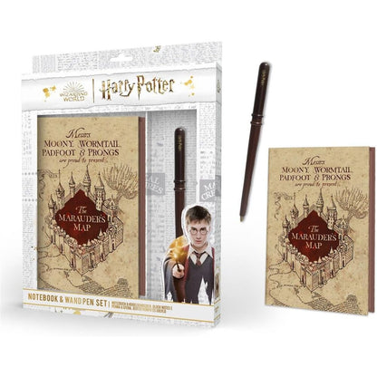 Harry Potter Notebook + wand pen set
