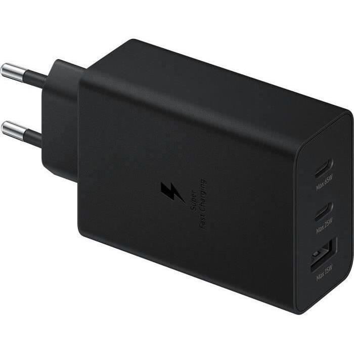 Samsung triple USB charger A+C+C PD 65W (35W+25W+5W) Black