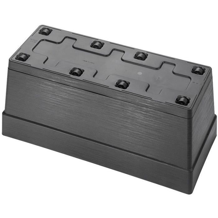 Planter - DEROMA - Muret Save R - 75L - 79cm - Dark grey