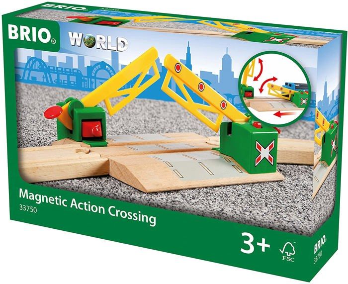 BRIO World - 33750 - Magnetic Level Crossing