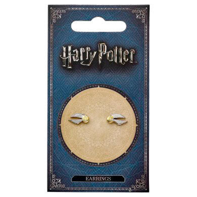 Harry Potter Golden Snitch earrings