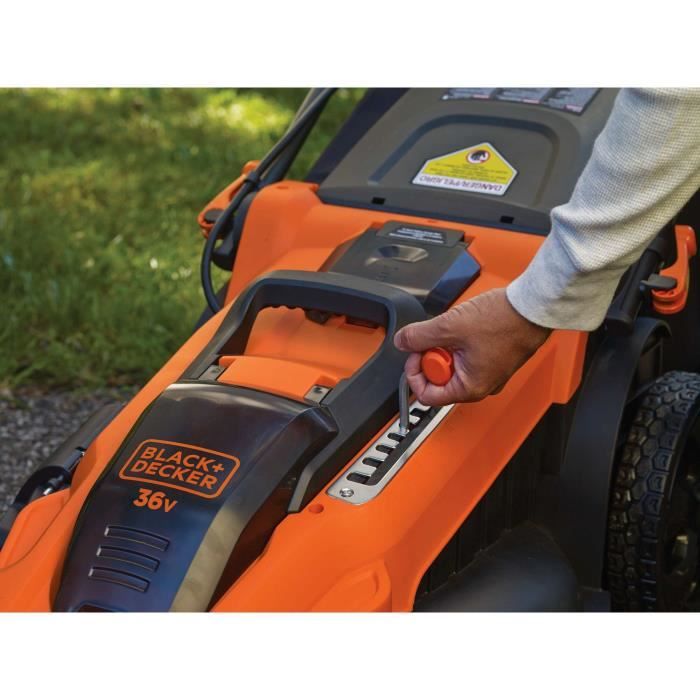 BLACK & DECKER Autosense battery-powered mower 48cm 36V 2x2 Ah
