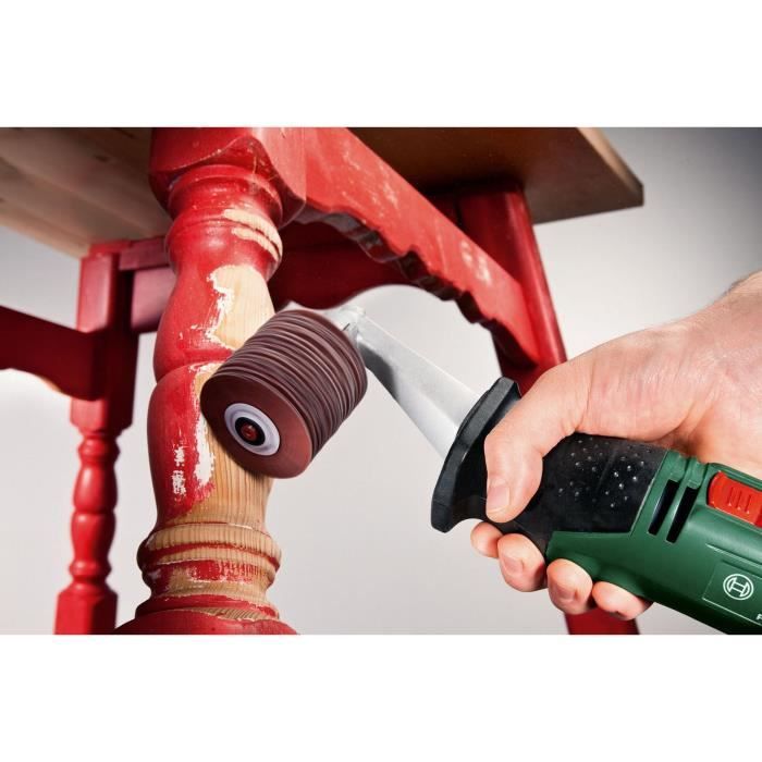 Bosch abrasive cylinder - (120 grain, 60mm roller width, flexible, accessory for Texoro)