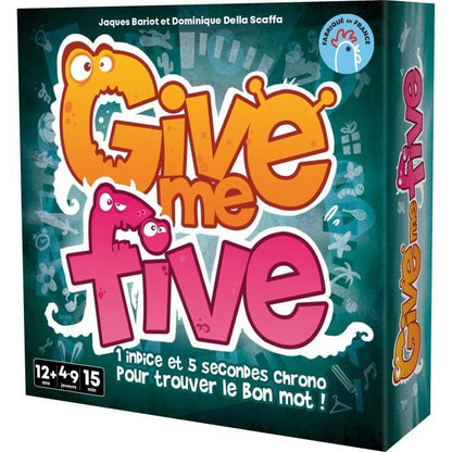 Give me five - Asmodee - Team communication games - 12 year olds