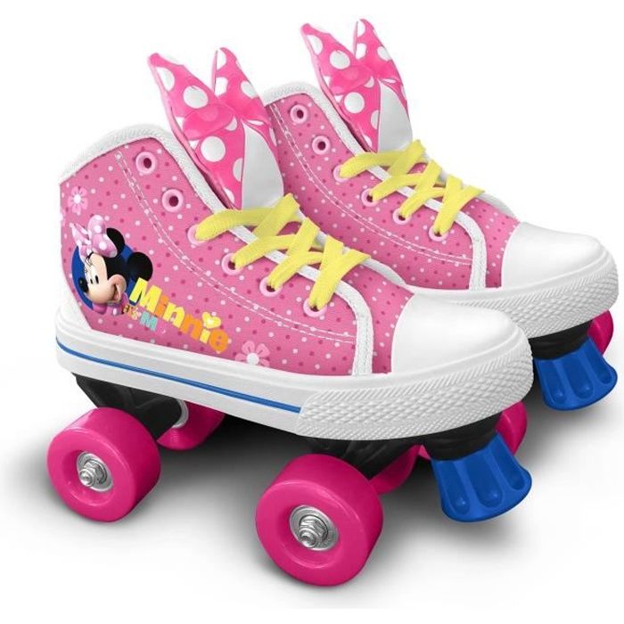 DISNEY MINNIE Quad Roller Skates - Size 30