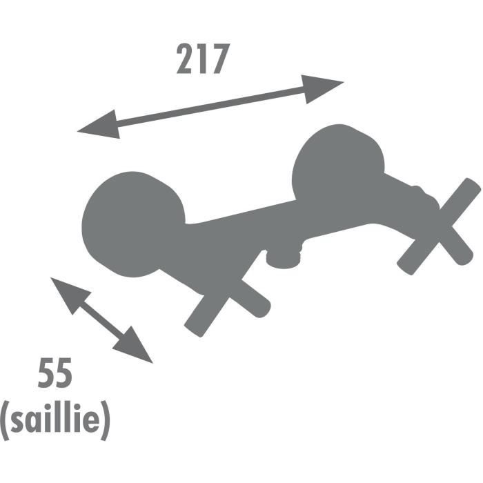 Edouard Rousseau - NANKA Shower Mixer - Black