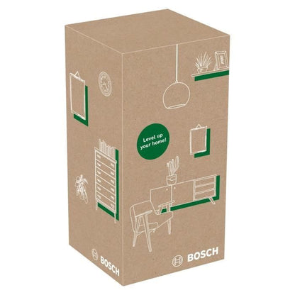 Bosch EasyLevel spirit laser level with wall bracket (laser line for flexible alignment on walls and laser point