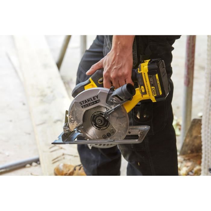 Circular Saw - STANLEY FATMAX V20 - SFMCS500B-XJ - 165 mm - Lithium 18V - Without Battery