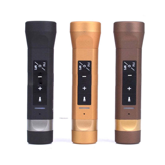 FÄRG: GULD - 5 i 1 Ultimo Multimo Multifunktionell Bluetooth-högtalare och mer