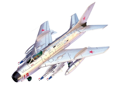 Mikoyan-Gurevich MiG-19PM Farmer-E Fighter Aircraft "Red 18" Soviet Air Force 1/72 Diecast Model by Panzerkampf
