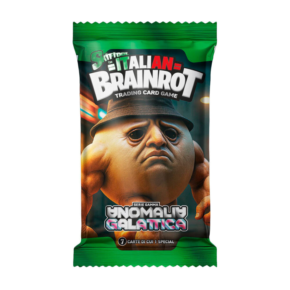 Italian Brainrot Series 3 Galactic Anomaly Album + Pack of 7 collectible cards