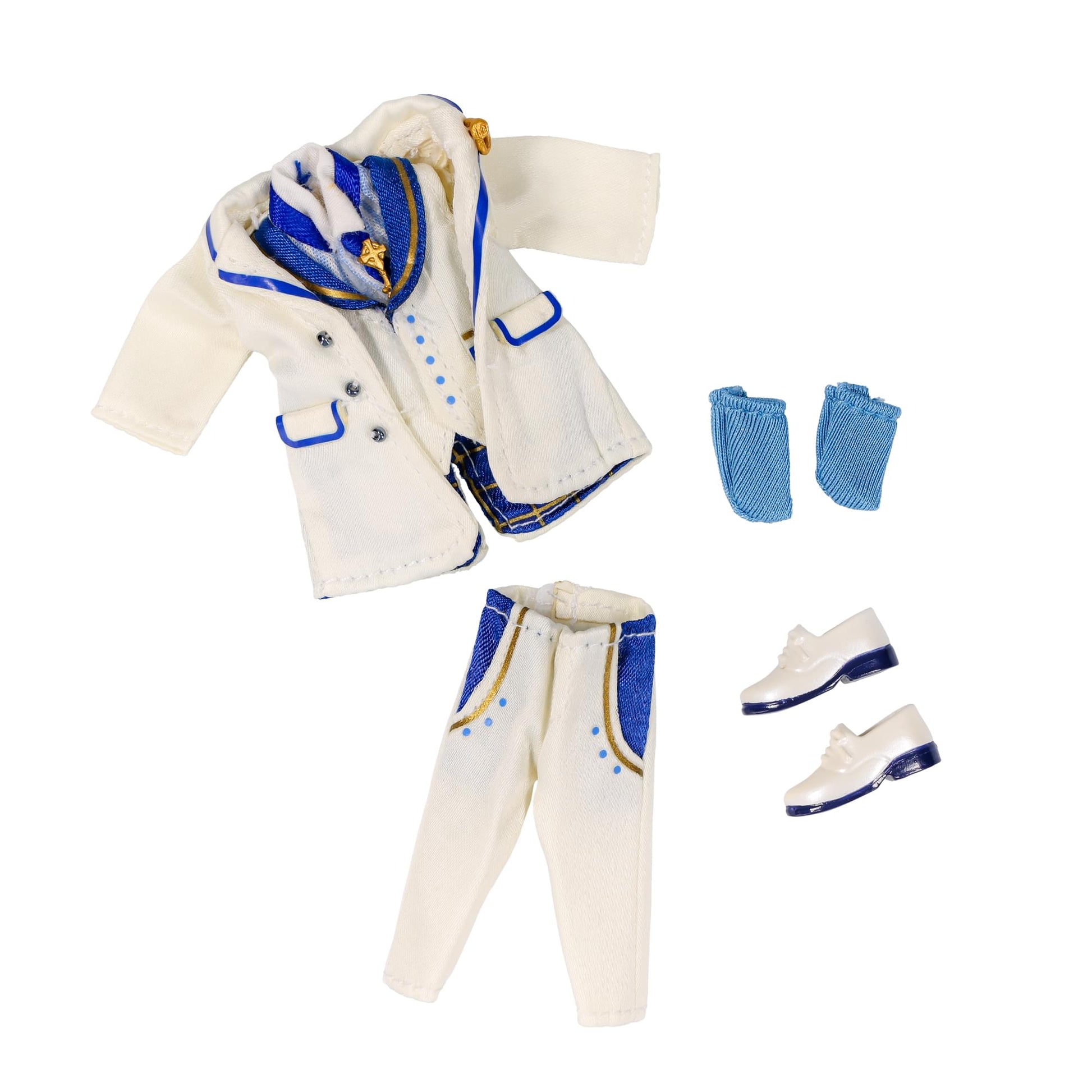 Fate/Grand Order Saber/Arthur Pendragon White Rose Nendoroid Doll Outfit Set