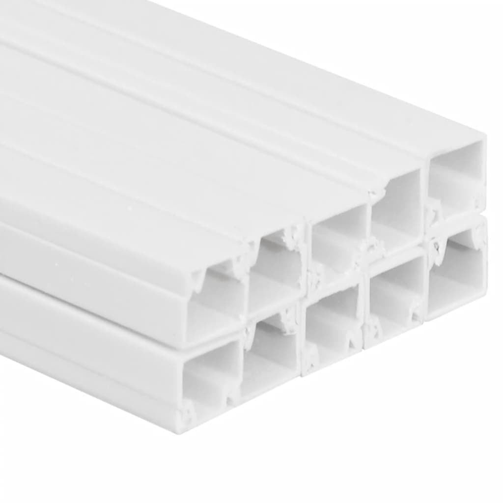 Cable Trunking 0.6"x0.4" 32.8' PVC
