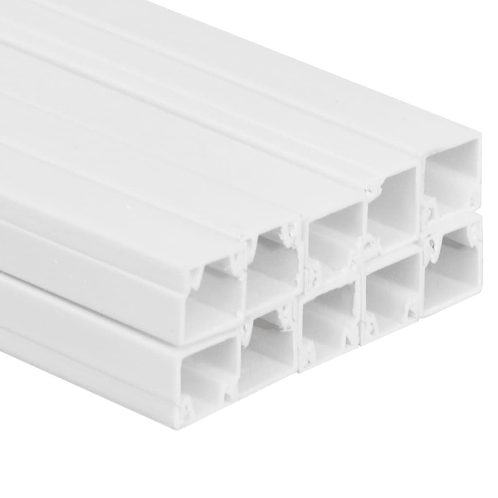 Cable Trunking 0.8"x0.4" 32.8' PVC