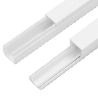 Cable Trunking 0.8"x0.4" 32.8' PVC