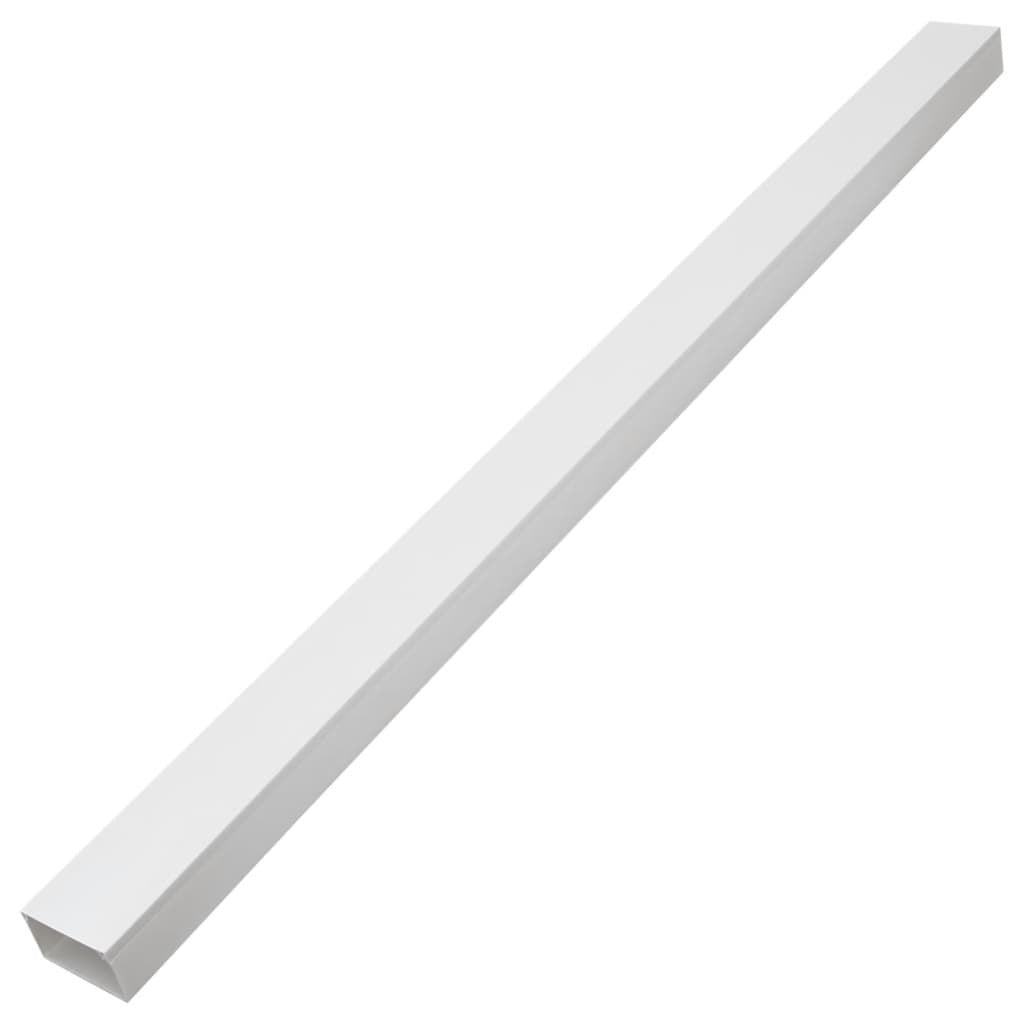 Cable Trunking Self-Adhesive 2.4"x1.6" 98.4' PVC