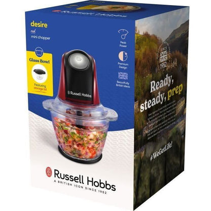 Mincer - RUSSEL HOBBS - Desire Red - 200 W - 1 L - Red