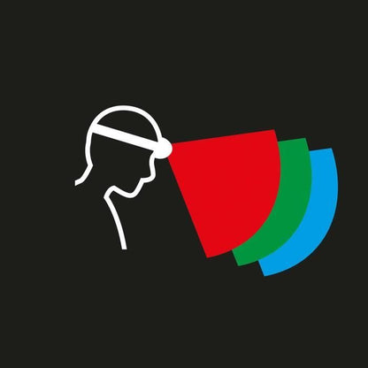 Waterproof headlamp - PETZL - ARIA 1 - 350 lumens - 3 AAA/LR03 batteries included - Black