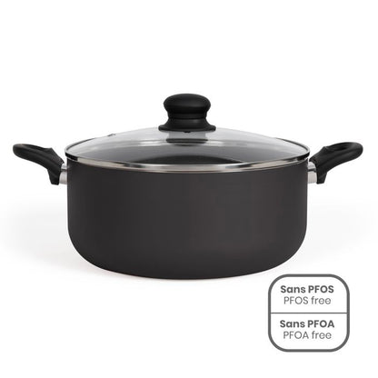 28 cm Dutch oven - Livoo - MEP151N - Black