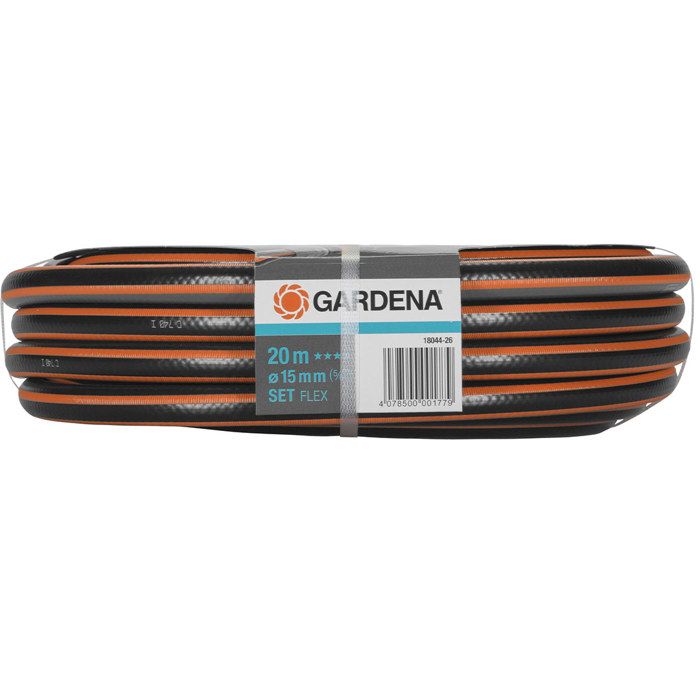 GARDENA Garden hose Flex 20m Ø15 mm + lance and access