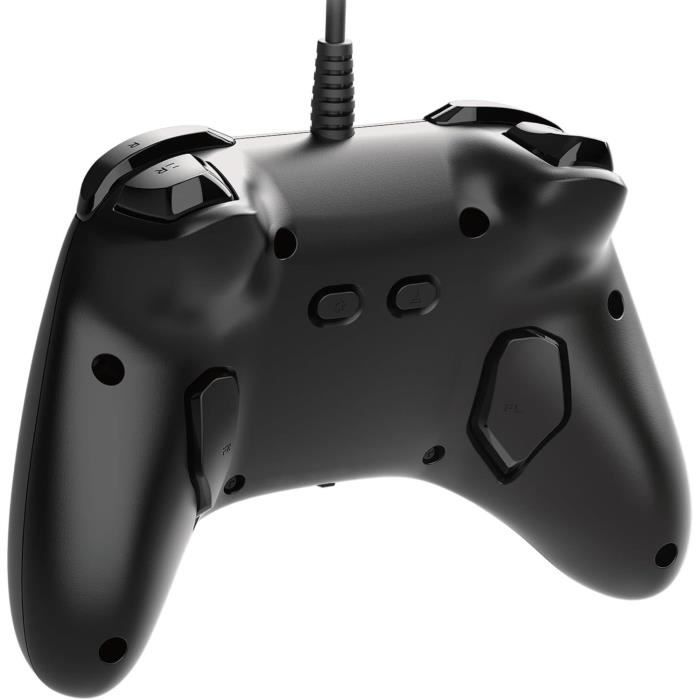 Wired Controller - HORI - Horipad - Nintendo Switch and Switch 2 - Nintendo C Button - Programmable Back Buttons - Black