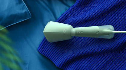 Handheld steamer - PHILIPS - STH5010/70 - 1300 W - Vertical steaming - Continuous steam flow - Cord: 2.5 m - Green