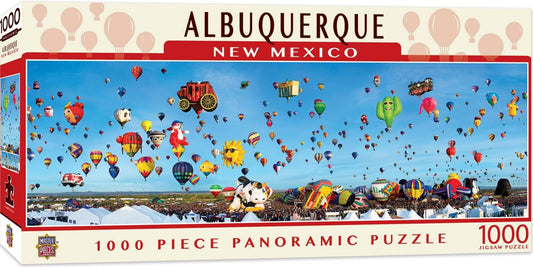 Albuquerque New Mexico 1000 Piece Panoramic Jigsaw Puzzle
