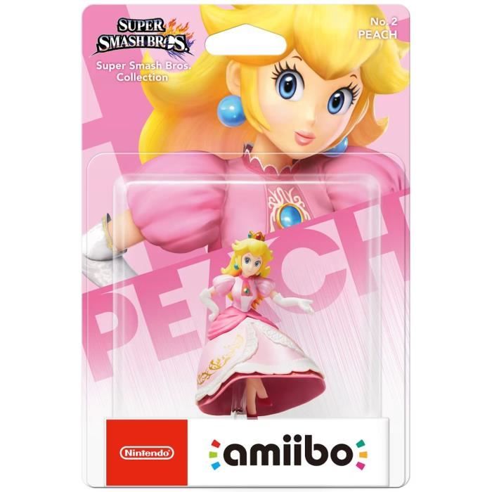 Amiibo Figure - Peach N°2  Super Smash Bros. Collection